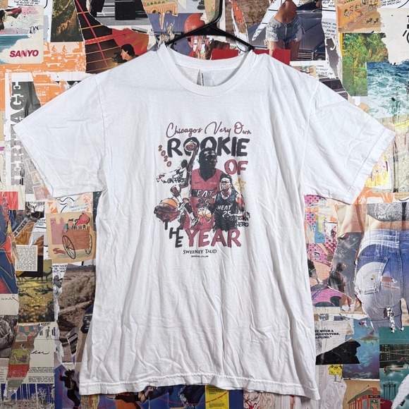 American Apparel Other - Chicago Rookie of The Year‎ Graphic Tee Sweeney Taud Social Club  Large